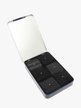 Herensokken 6 Paar Cadeaubox Tommy hilfiger Zwart socks 71235373-vue-porte